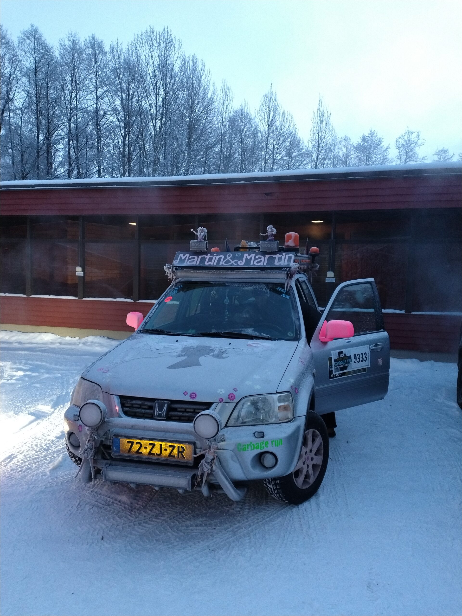 Laatste dag van de run.