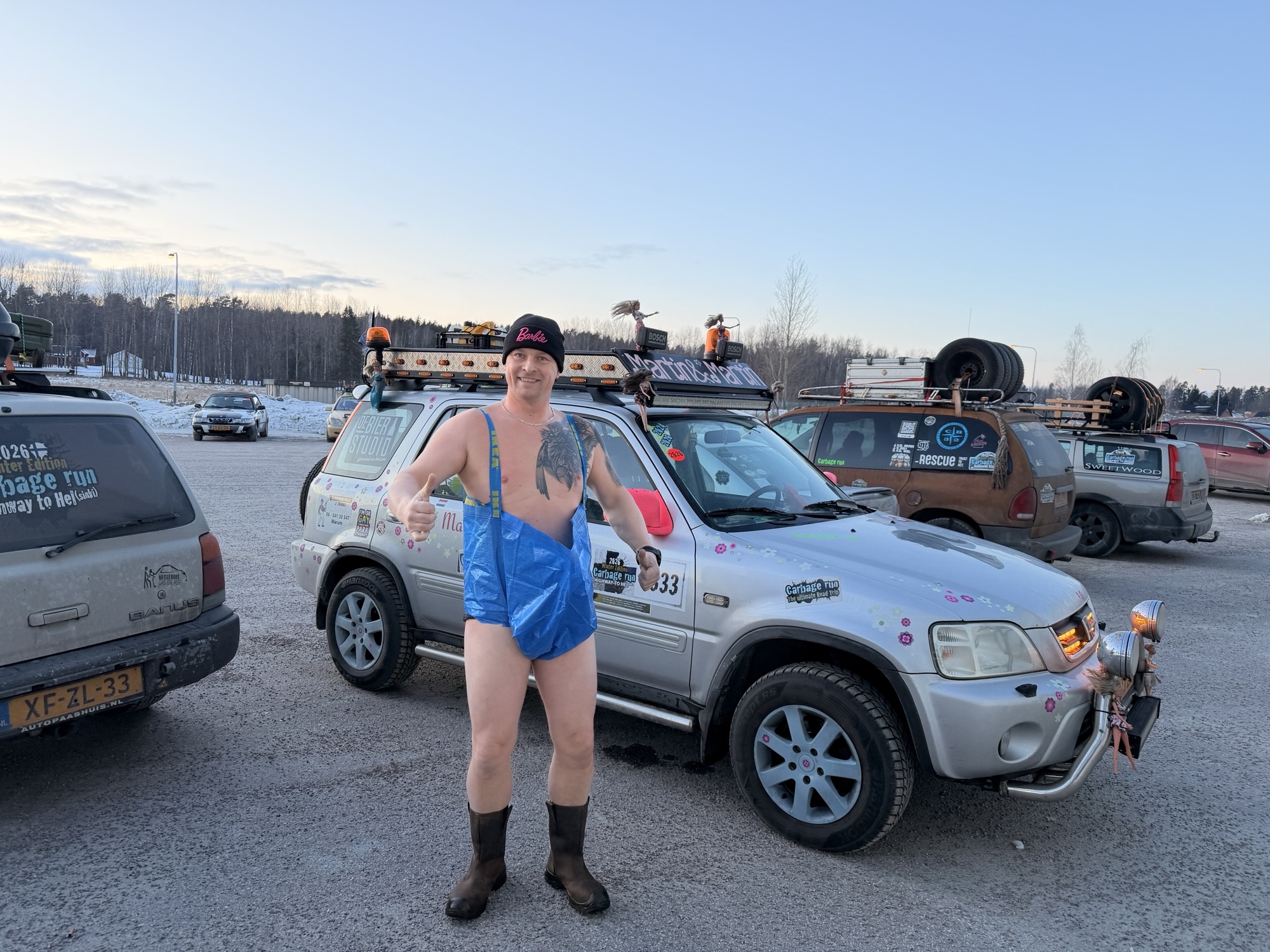 1e officiële punten zijn binnen